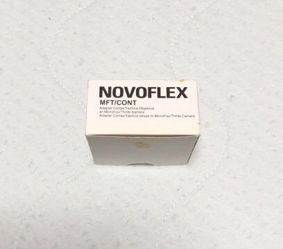 NOVOFLEX ノボフレックス MFT/CONT (ヤシカコンタックスレンズをマイクロフォーサーズボディに )マウントアダプター