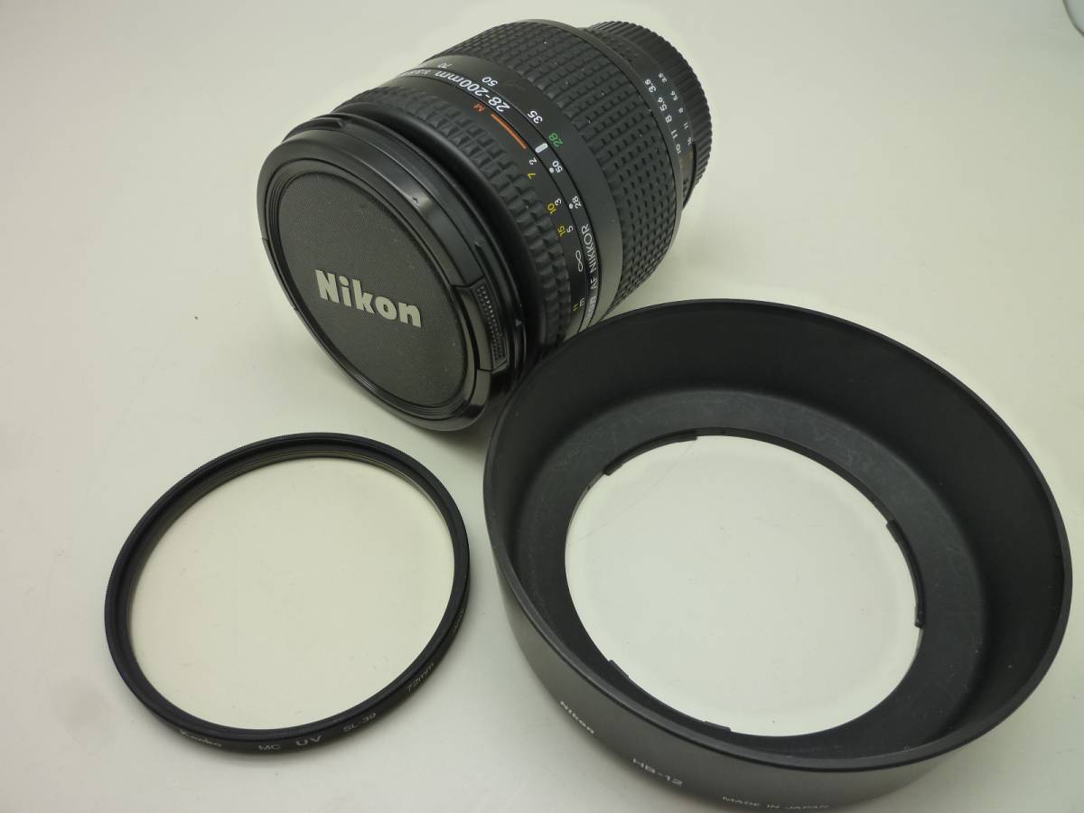 ◆NIkon AF NIKKOR 28-200mm 1:3.5-5.6D 中古　ニコン　レンズ　カメラ