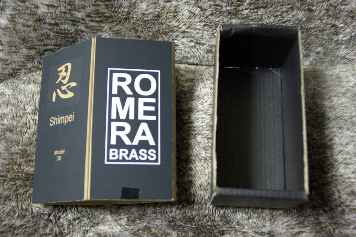 ROMERA BRASS 38 「忍」 サテンゴールド使用 次田心平モデル 