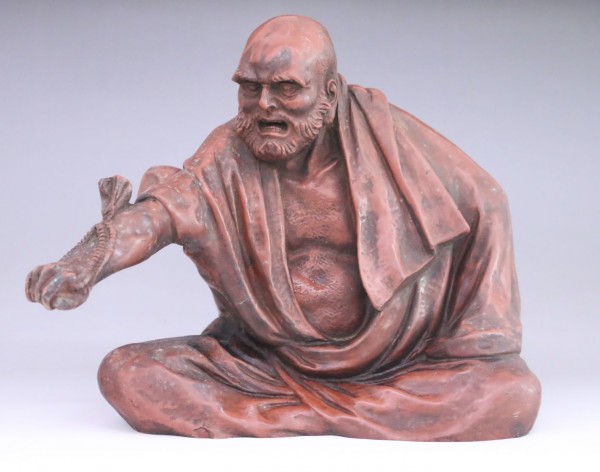【大得価，お得】 達磨大師 喝 座像 彫刻 置物 材質不明 高さ23cm 重さ5㎏超 E5300(仏像)｜売買されたオークション情報、yahooの商品情報をアーカイブ公開 - オークファン 仏像