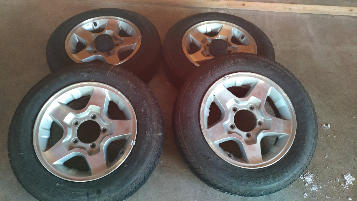 4本 15年製造 175/80R16 ジムニー JB23 純正ホイール付 jb23 ジムニー 