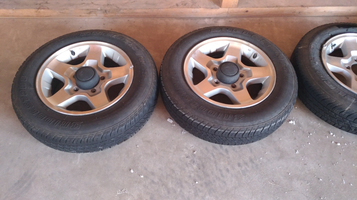 4本 15年製造 175/80R16 ジムニー JB23 純正ホイール付 jb23 ジムニー 