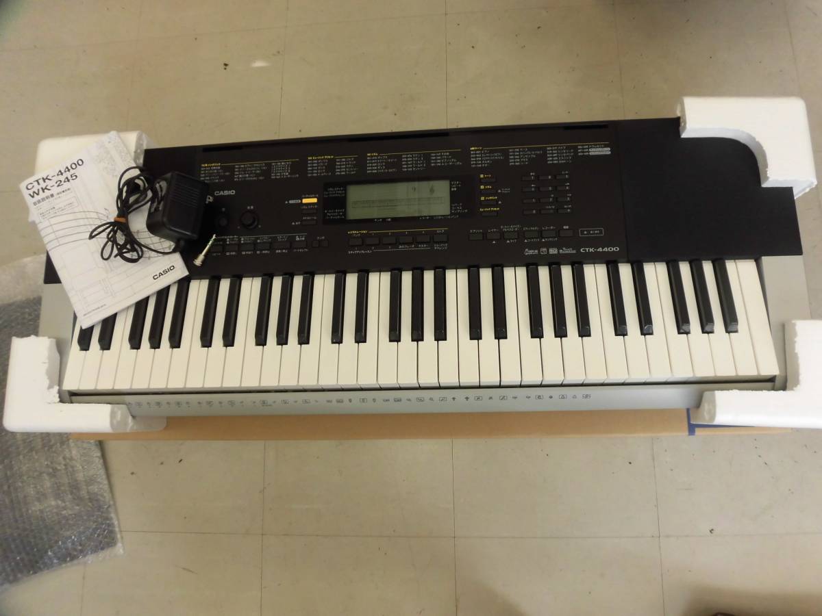 CASIO 電子キーボード 61鍵 CTK-4400 バッグ付き カシオ CTK-4400 価格