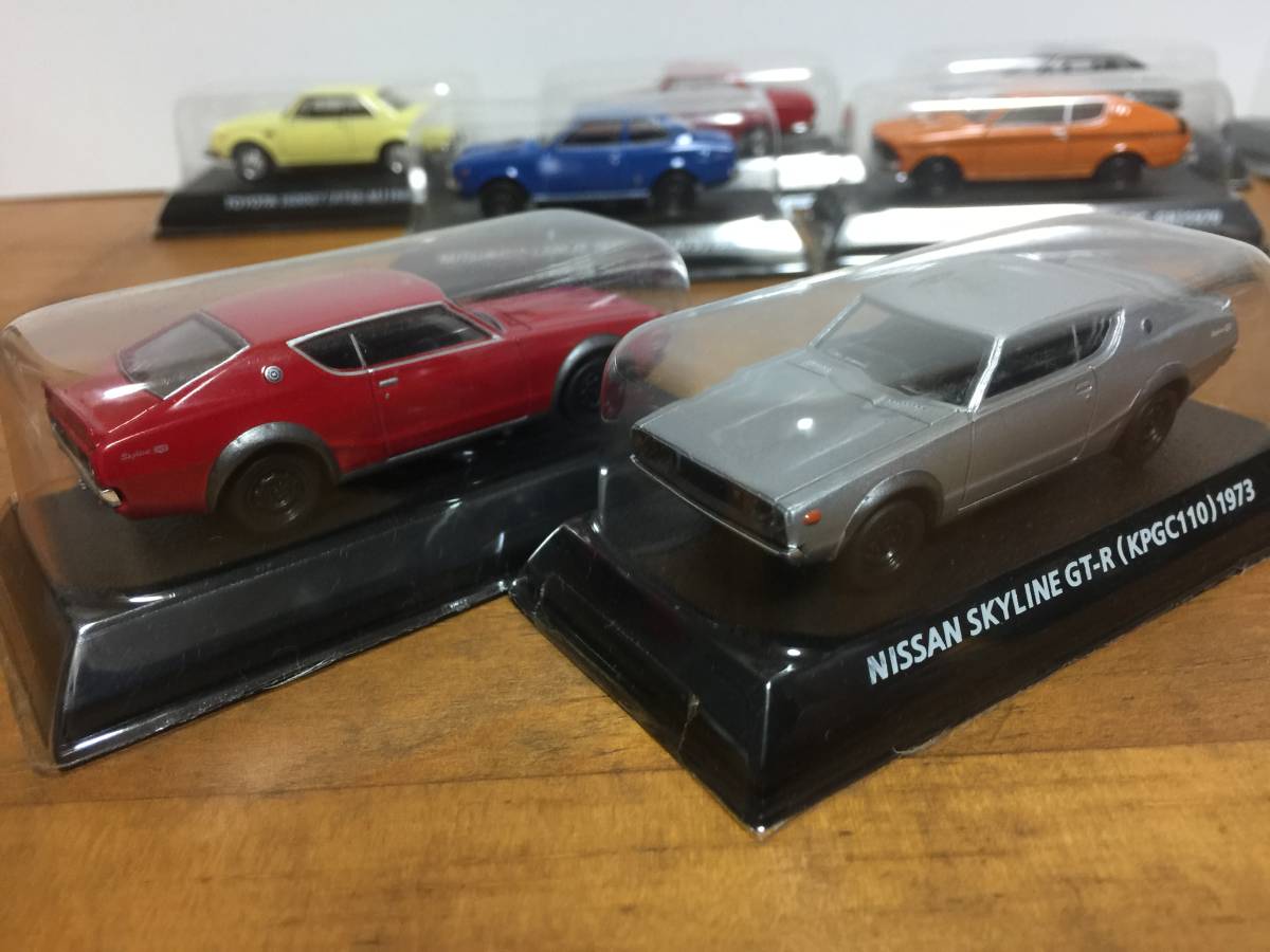 KONAMI　絶版名車コレクション　VOL.4 KONAMI 絶版名車コレクション Vol.4 1Box 10種 未開封 - ミニカー