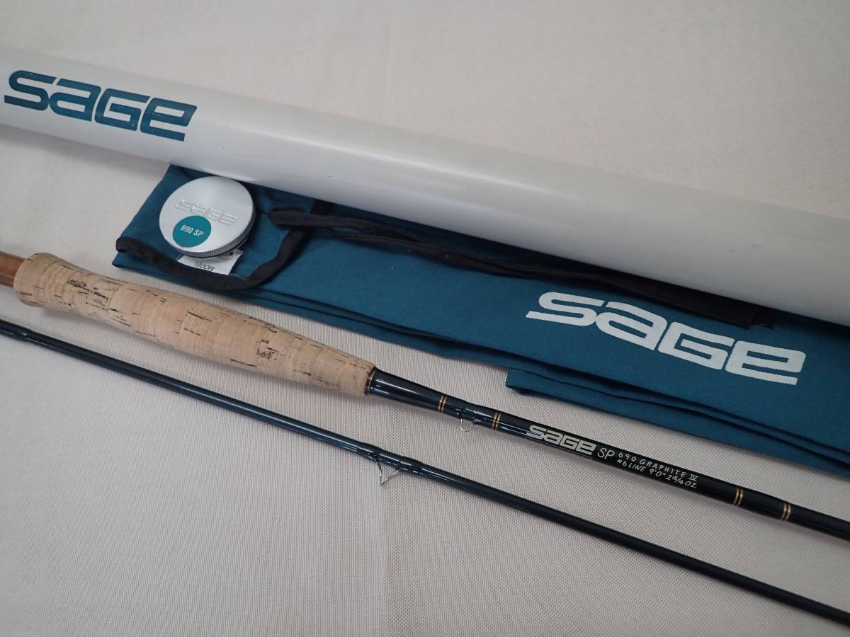 SAGE セージ フライロッド SP 0 690SP GRAPHITE グラファイト 0804