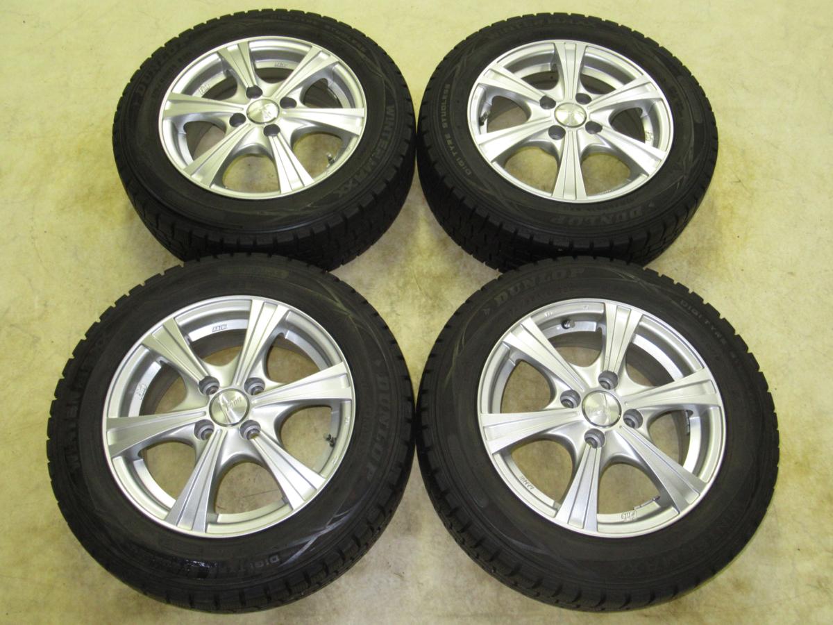 石] weds Fang 社外アルミ 14×5.5J PCD100×4H +38 4本