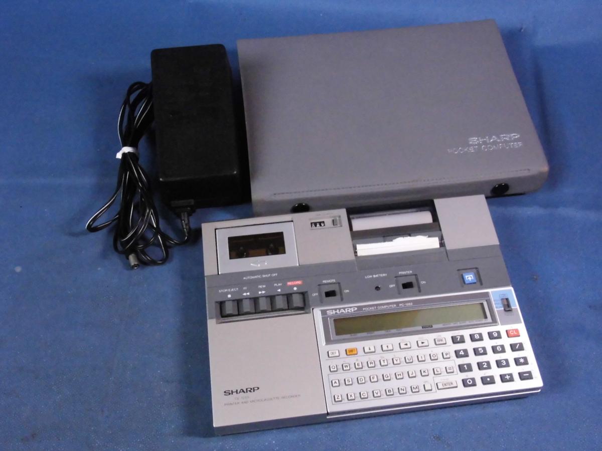 文房具・事務用品 SHARP ポケットコンピューター CE-125S PC-1262
