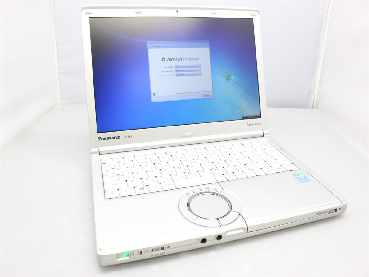 Panasonic CF-SX3 Core i5 SSD note : Let