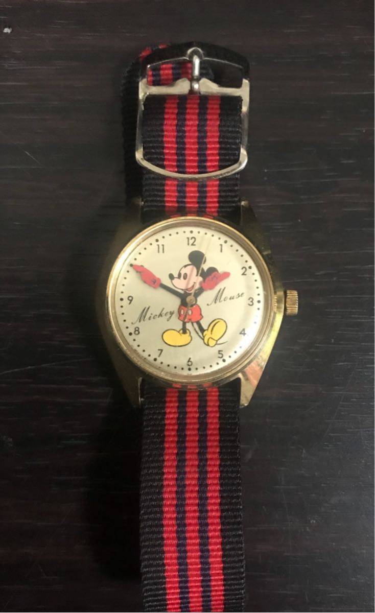 SEIKO セイコー ディズニー 腕時計 ミッキーマウス 昭和レトロ・希少 
