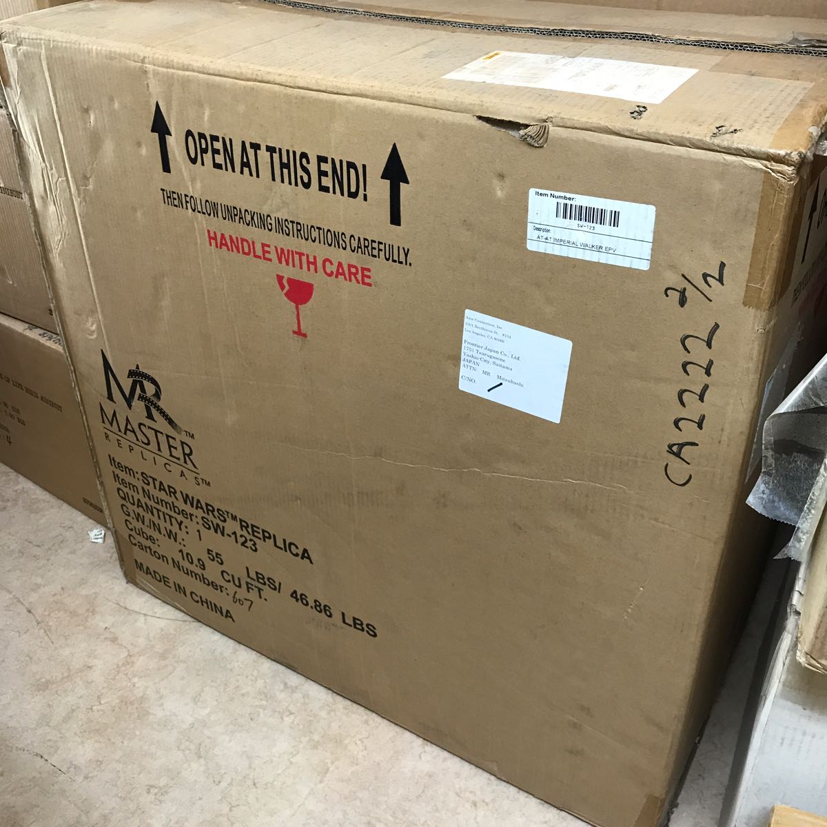 マスターレプリカ At At Sw 123 Starwars スターウォーズ スター ウォーズ 売買されたオークション情報 Yahooの商品情報をアーカイブ公開 オークファン Aucfan Com