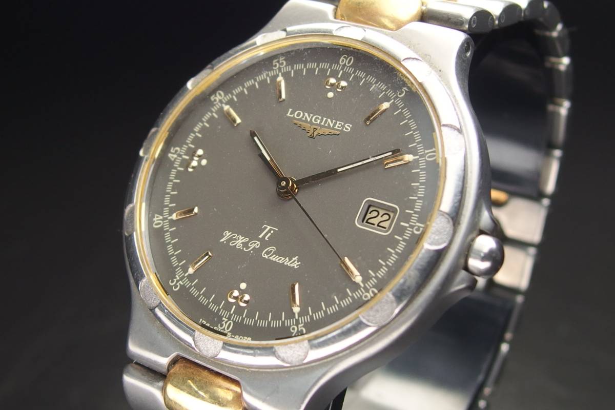 LONGINES ロンジン Conquest コンクエスト Ti VHP QZ E.O.L. チタン