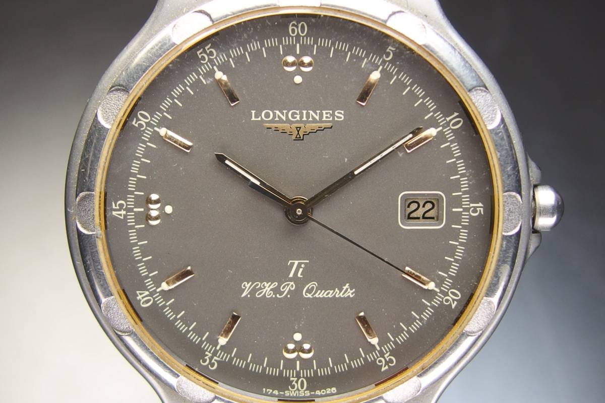 LONGINES ロンジン Conquest コンクエスト Ti VHP QZ E.O.L. チタン