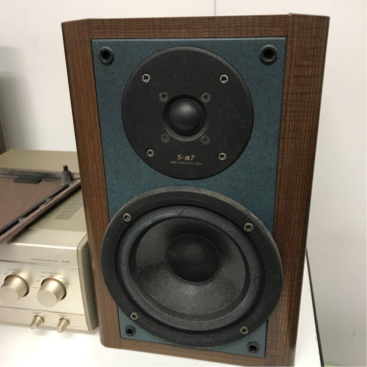 SANSUI サンスイ　アンプ　A-a7/sansui s-a7 スピーカー 2個 中古動作品