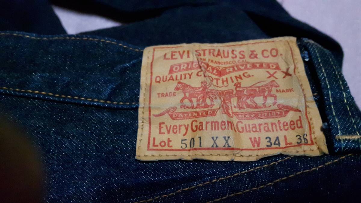 リーバイス501XXビンテージジーンズレプリカ LEVIS 55501 