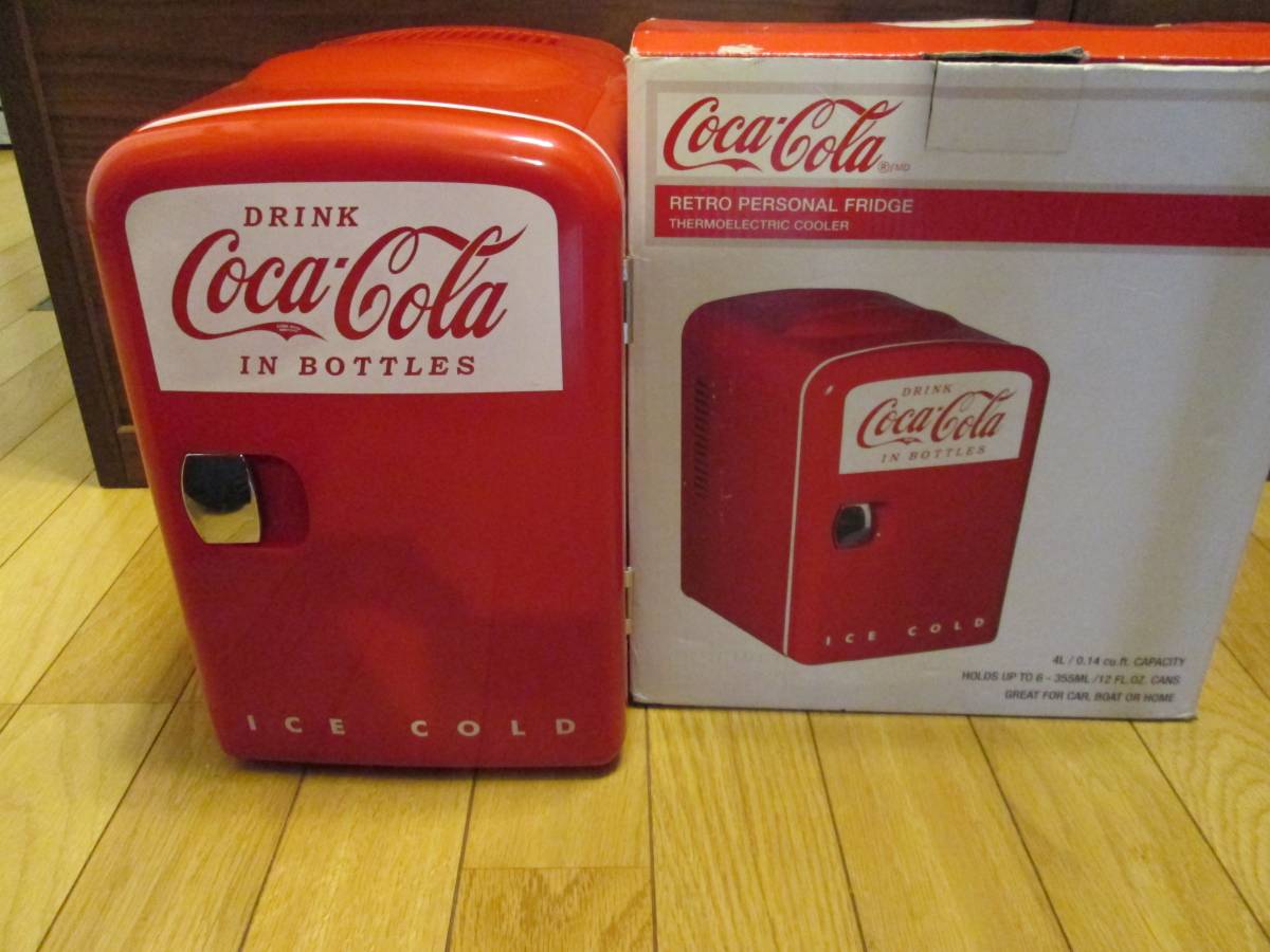 ミニ 冷蔵庫 6缶 コカ・コーラ コカコーラ 冷温庫 パーソナル Coca 