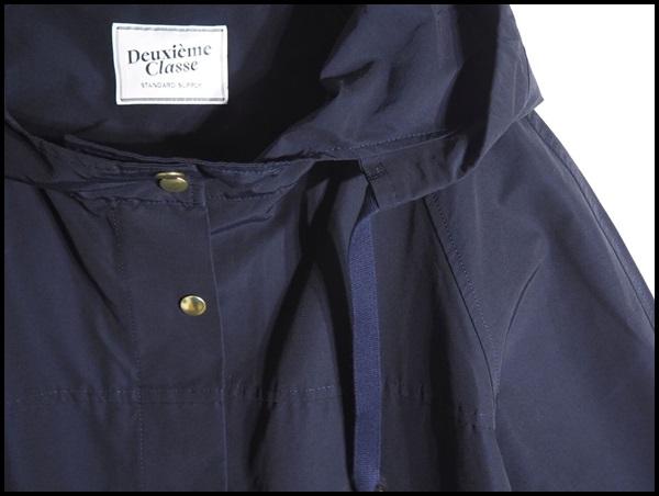 Deuxieme Classe（ドゥーズィエムクラス）の「ナイロン 綿 コットン（ブランドドゥーズィエムクラス WASHED ZIP ブルゾン（ナイロンジャケット）｜Deuxieme ポリエステルナイロンコットン フーディテックブルゾン FULL PREORDER Lシアーコットンナイロンブラウス(トップス)｜MACKINTOSH LIST｜春のムードが高まる予約会START！｜Deuxieme Classe｜「夏にほしいもの全部」｜Deuxieme cotton Classe