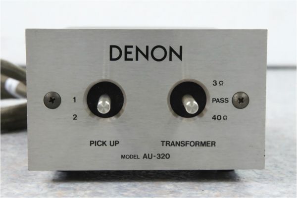 専用　たこ様 E63906】DENON デノン AU-320 MC昇圧トランス 【公式通販】