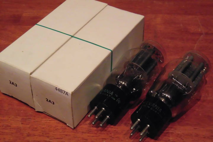 激安大特価，格安 2A3 SYLVANIA シルバニア 2本組 4487A(真空管)｜売買されたオークション情報、yahooの商品情報をアーカイブ公開 - オークファン 真空管