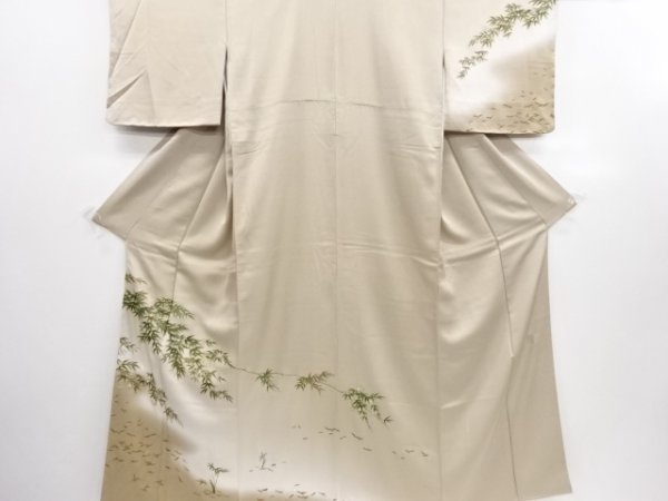 HOT，最新作 宗sou 品 仕立て上がり 作家物 箔置き笹模様訪問着(その他)｜売買されたオークション情報、yahooの商品情報をアーカイブ公開 - オークファン その他