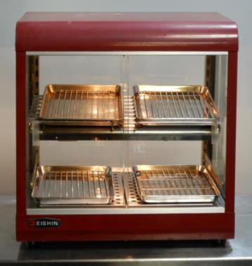 エイシン ホット ショーケース W45D35H46cm 100V 30～85度 2段 温蔵 