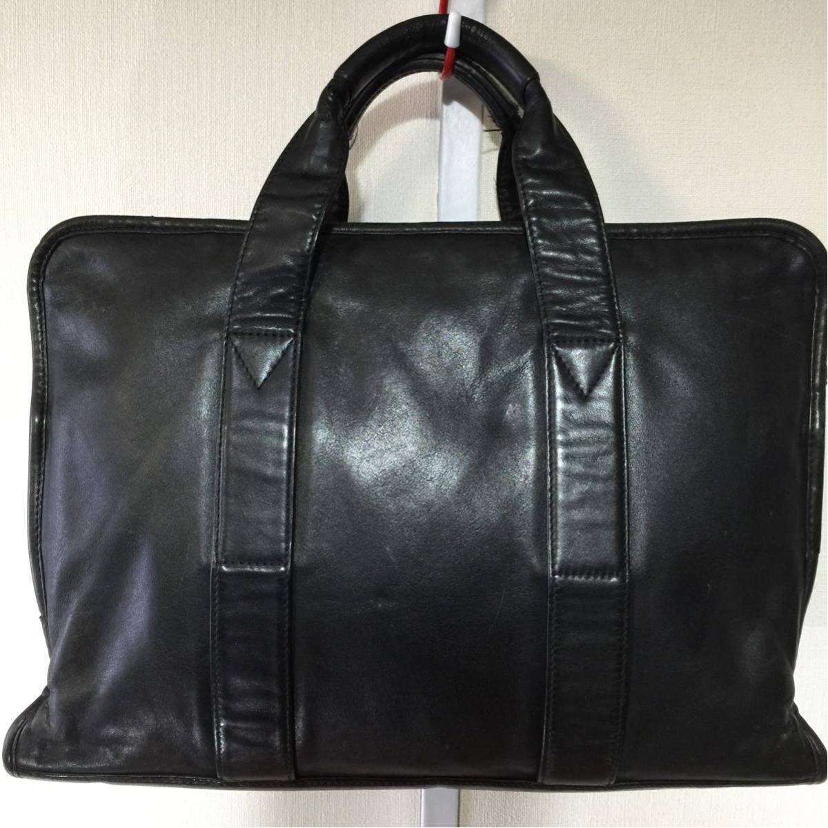 ☆TUMI トゥミ『907D3』オール レザー スリム ブリーフケース ビジネス