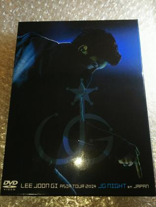 DVD LEE JOON GI JG NIGHT in JAPAN DVD