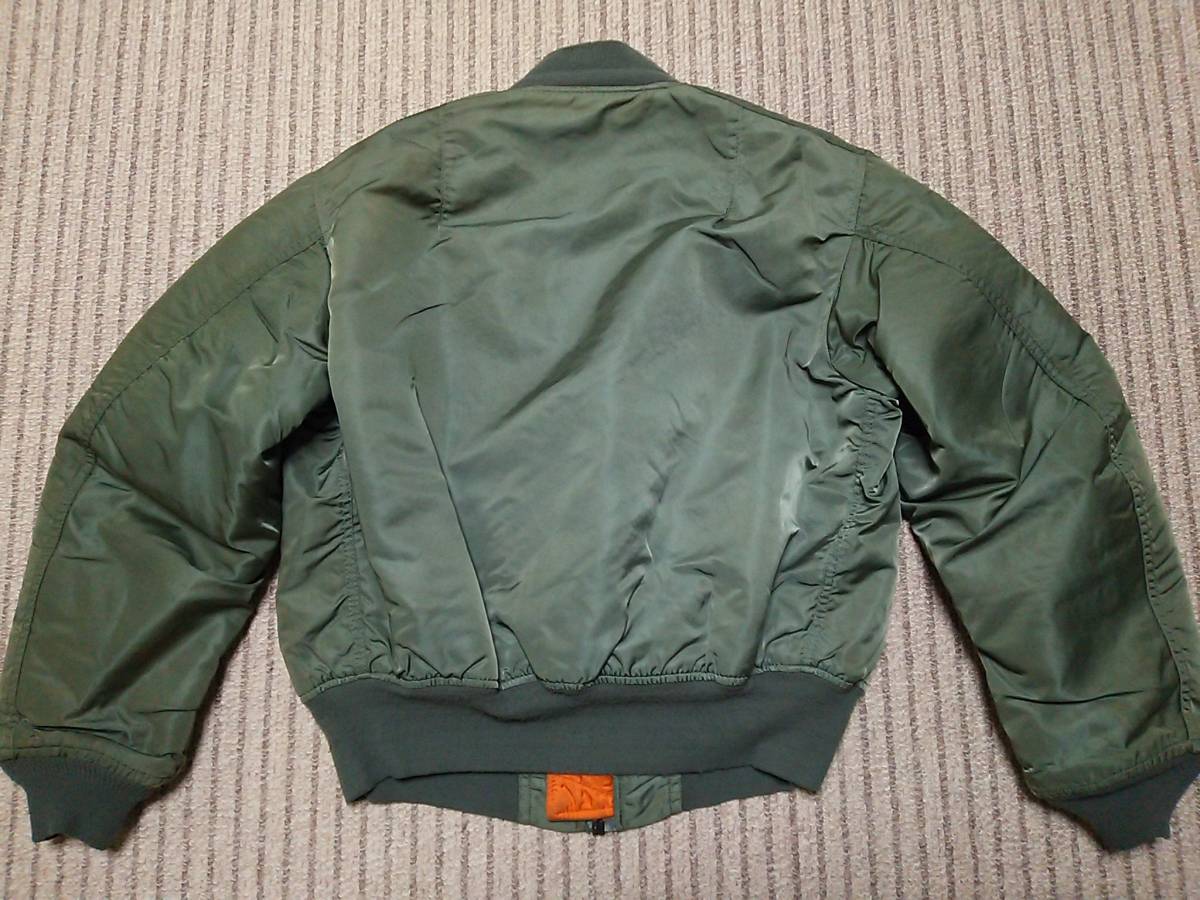 ☆ALPHA アルファ フライトジャケット MA-1 セージグリーン オリーブ