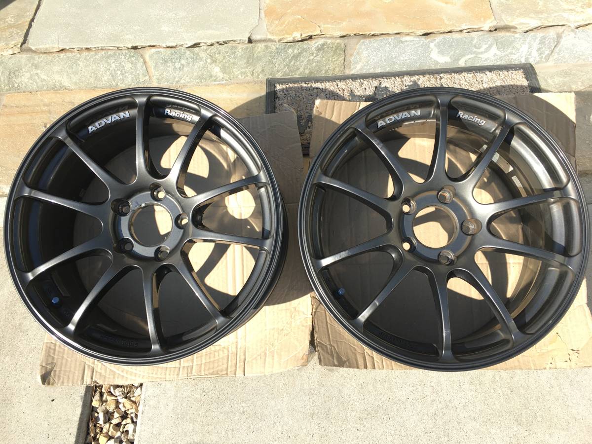 アドバンレーシング RZ2 17×7.5j +48 114.3-5H アドバン レーシング 