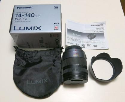 本物保証，品質保証 Panasonic H-VS014140 LUMIX G VARIO HD 14-140mm F4-5.8 MEGA O.I.S.(パナソニック)｜売買されたオークション情報、yahooの商品情報をアーカイブ公開 - オークファン パナソニック