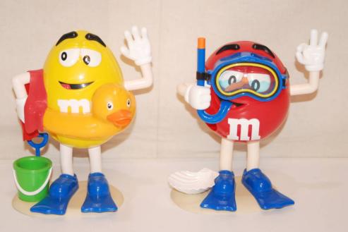 M&M's チョコレートディスペンサー 2体セット M&M'S エムアンドエムズ チョコレートディスペンサー 2体セット エム