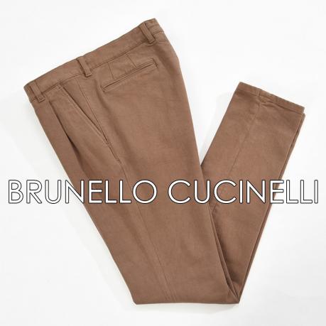 美品「BRUNELLO CUCINELLI」最高級コットン ポロ イタリア製　L 国内発送&関税込】Brunello Cucinelli△コットン ポロセーター