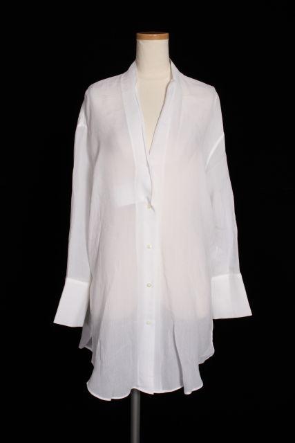  ヘルムートラング OVSZ BTN DOWN ブラウス LSHO83758(Mサイズ)｜売買されたオークション情報、yahooの商品情報をアーカイブ公開 - オークファン Mサイズ