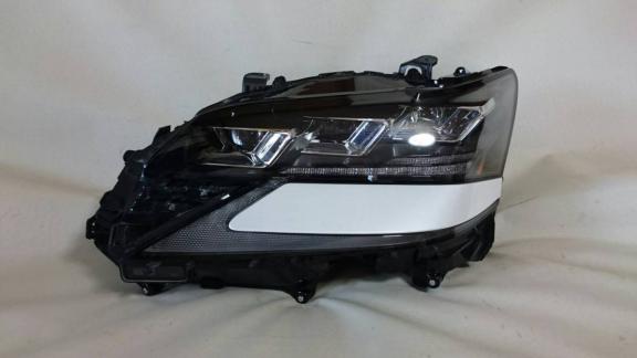 レクサスGS後期 ALW10 左ヘッドライトユニット LED 三眼 30-431 81185