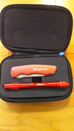 ☆★Snap-on スナップオン 万能ナイフ LEDライト セット 工具 SNAP ON