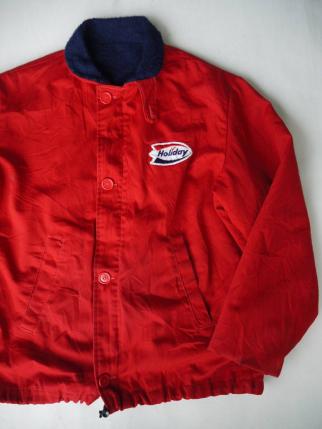 激渋 民間 N-1 デッキジャケット 赤 貴重カラー USNAVY MADE IN USA 