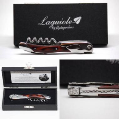 ラギオール　LAGUIOLE ソムリエナイフ　ローズウッド　ほぼ未使用 ☆ラギオール Laguiole ソムリエナイフ ローズウッド ☆送料安