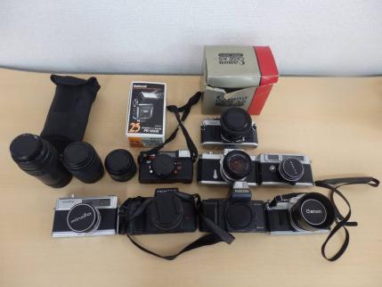 ジャンク フィルムカメラ まとめ Yahoo!オークション 「フィルムカメラ
