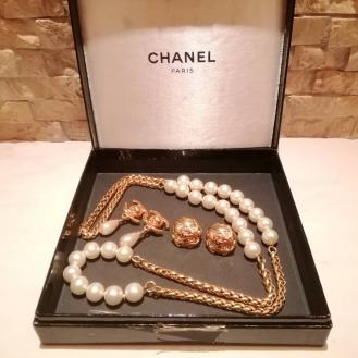 C39【ヴィンテージ】 本物 シャネル CHANEL ネックレスとココマーク 