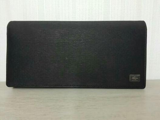 極美品　PORTER ポーター　長財布　二つ折り　M04 極美品】ポーター PORTER 長財布 Long Wallet 二つ折り財布 メンズ