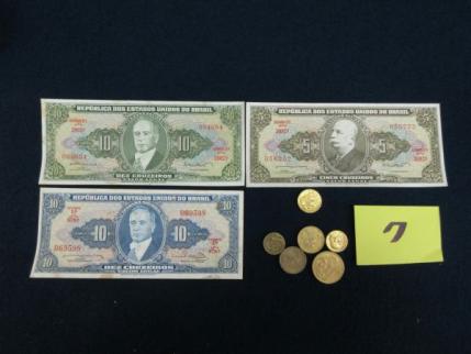海外のお金07 ブラジル Brazil 紙幣 硬貨 コイン お札 古札 古銭 クリックポスト164円 消費税0円 ラテンアメリカ 売買されたオークション情報 Yahooの商品情報をアーカイブ公開 オークファン Aucfan Com