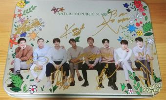 EXO☆全員直筆サイン入り・NATURE REPUBLIC スペシャルコレクション