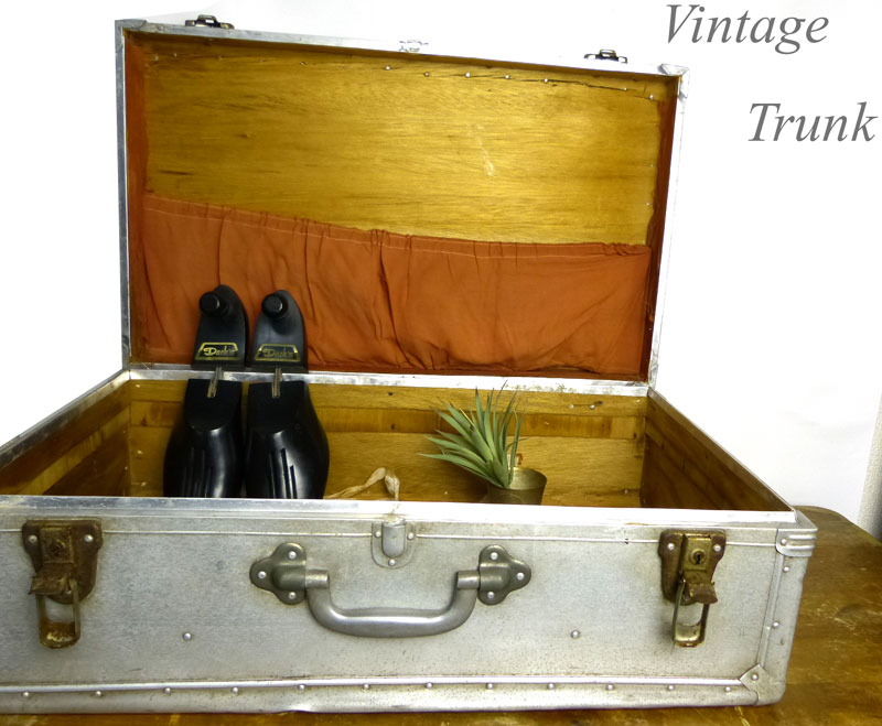 Vintage - トランク aluminum suitcase Etsy 日本 アルミ ヴィンテージ