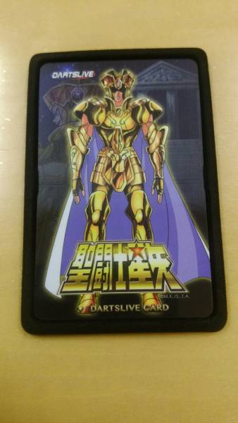 日*0様 DARTSLIVE カード 聖闘士星矢 黄金聖闘士 双子座 ジェミニ DARTSLIVE カード 聖闘士星矢 黄金聖闘士 双子座 ジェミニ 香港限定