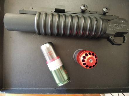  CAW M203 RS グレネードランチャー モスカート2個付(ガスガン)｜売買されたオークション情報、yahooの商品情報をアーカイブ公開 - オークファン ガスガン