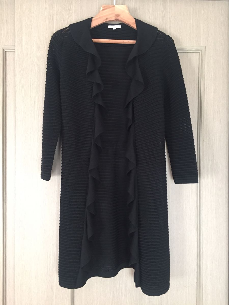 クリーニング済 美品 トゥービーシック TO BE CHIC 透かし編みニット