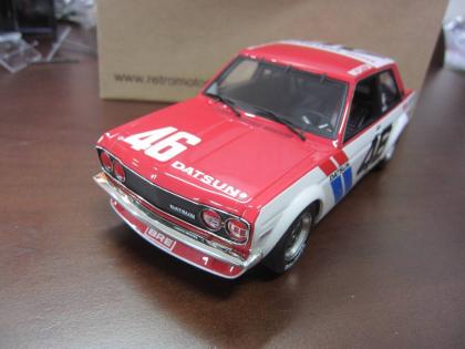 RMC 1/18 1/18 1971 BRE ダットサン510 ジョン モートン 1⁄18 RMC BRE 0 Datsun | 510#46 John Morton SCCA Trans-AM モートン