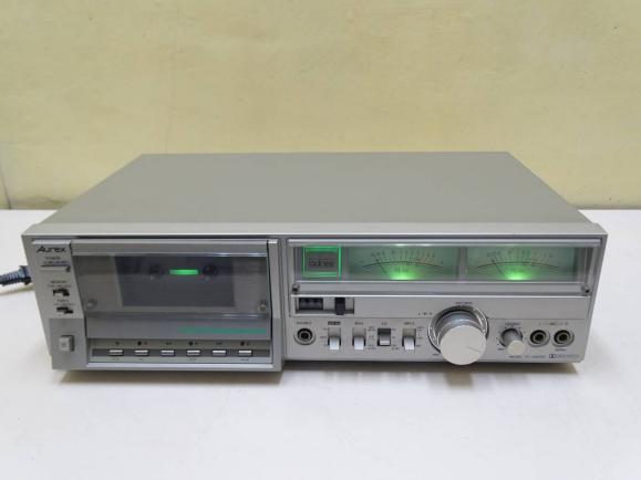 Aurex PC-X60AD カセットデッキ 本体（ジャンク） ○Aurex○オーレックス カセットデッキ PC-X60AD○東芝・adres