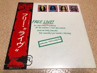 Free フリー ライブ 日本盤 レタージャケット_1