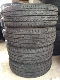 GOOD YEAR GT-Eco Stage 165/50R15 4本セット バリ山 16年製 GOODYEAR