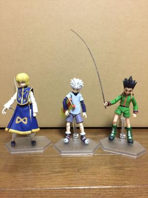 HUNTER×HUNTER figmaフィギュア ゴン キルア クラピカ ハンター